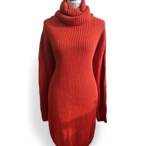 Chunky Knit Sweater Dress